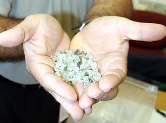 crushed glass 